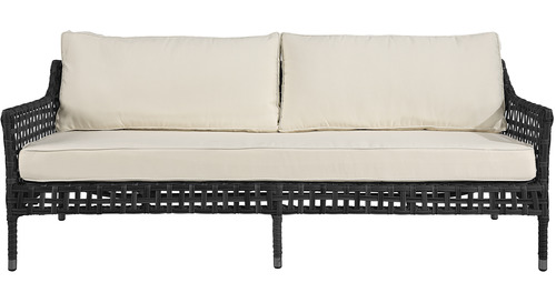 Artwood Santa Monica 3 Seater- Black